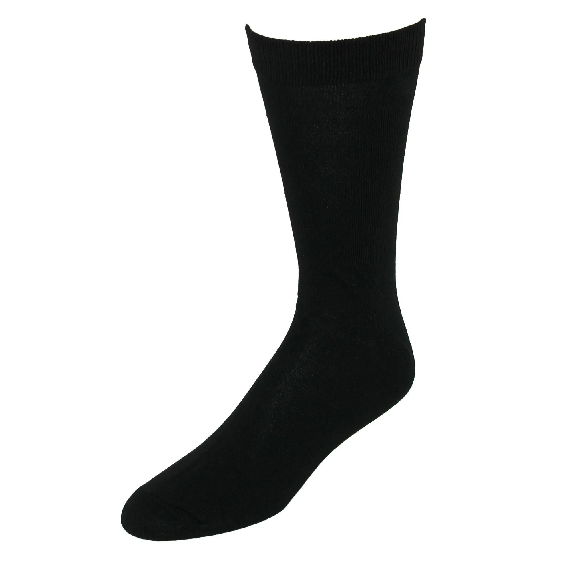 Klassische weiche und bequeme schwarze Herrenstrümpfe (6 Paar)