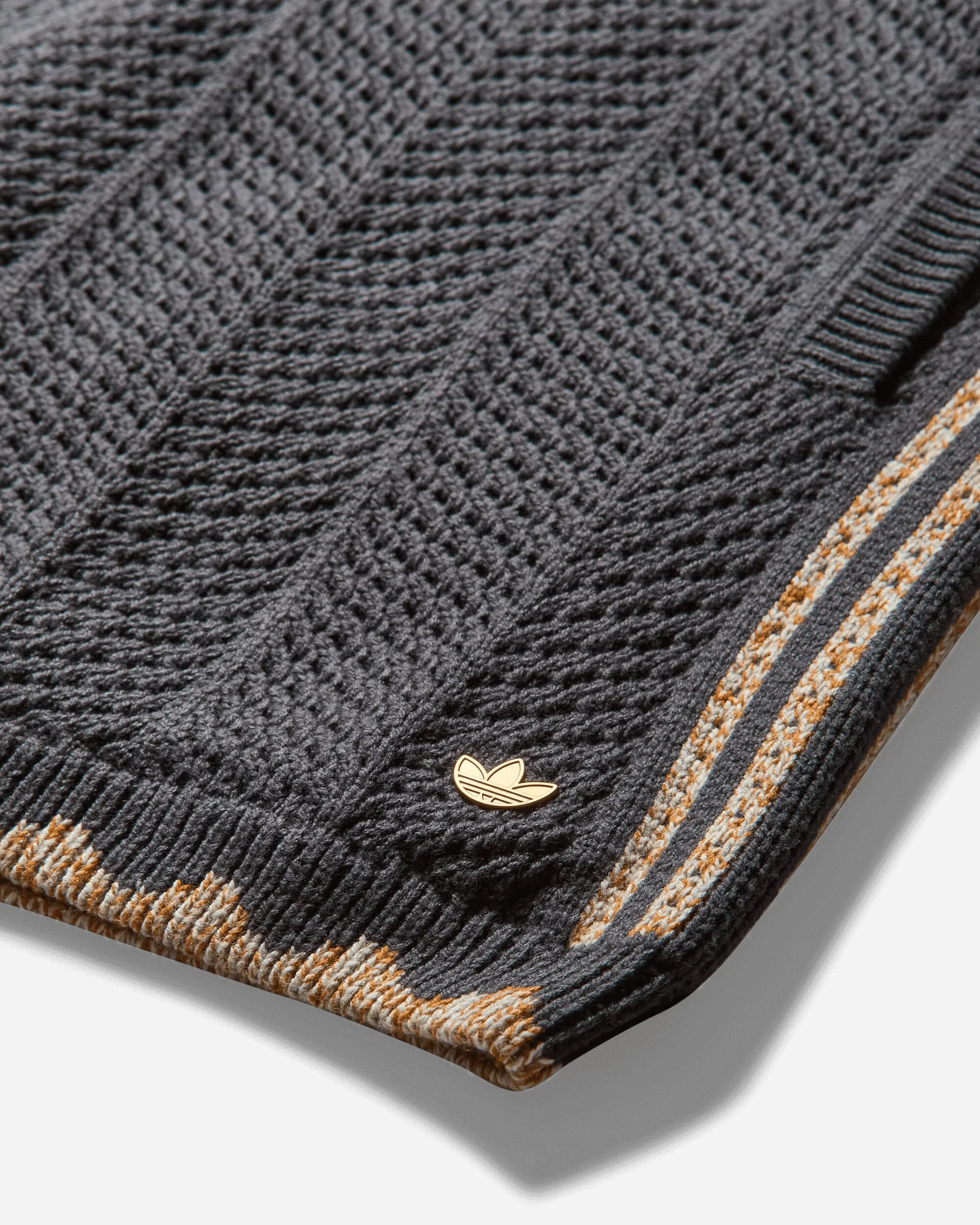 Herren CLOT von Edison Chen Häkel-Shorts Carbon