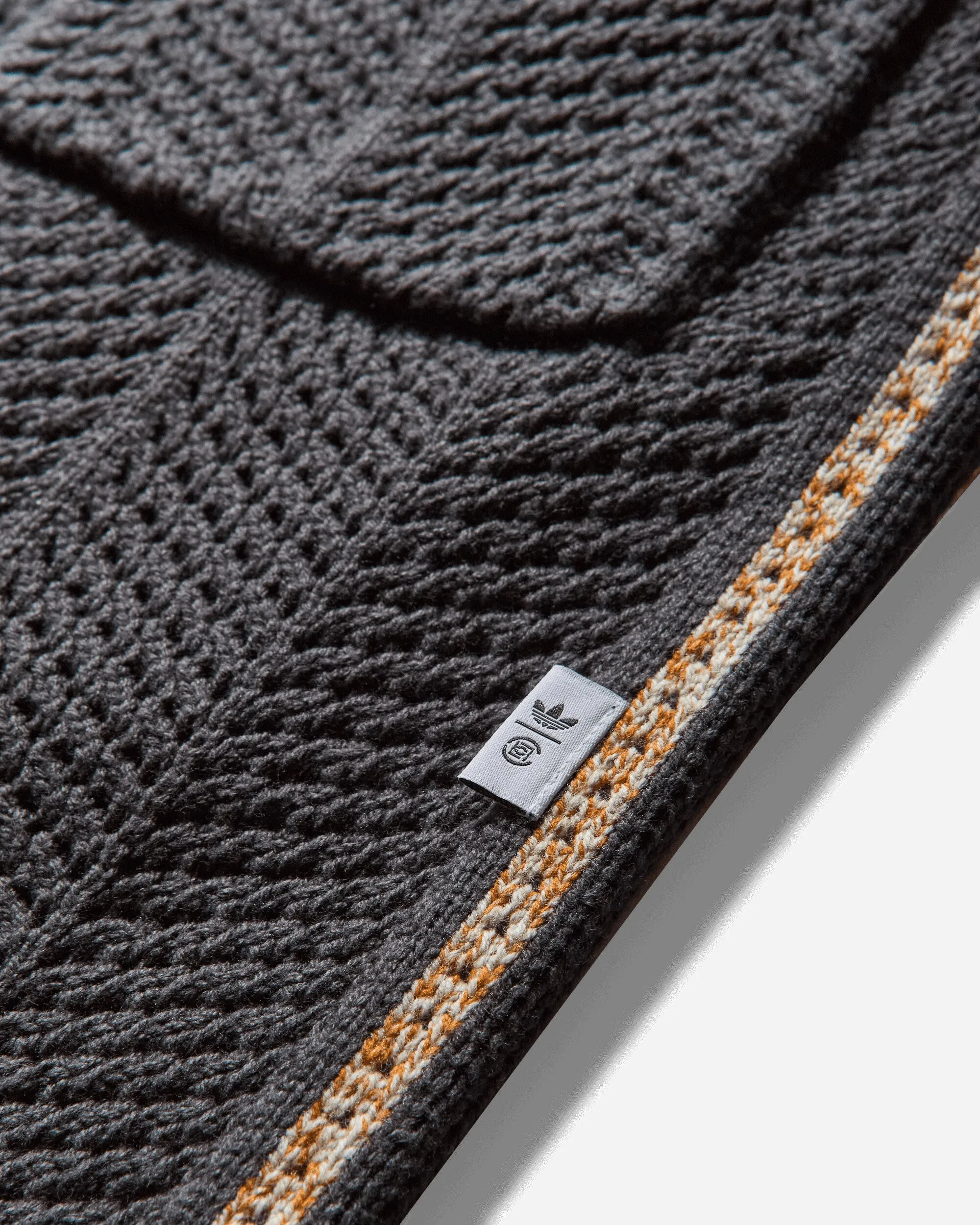Herren CLOT von Edison Chen Häkel-Shorts Carbon