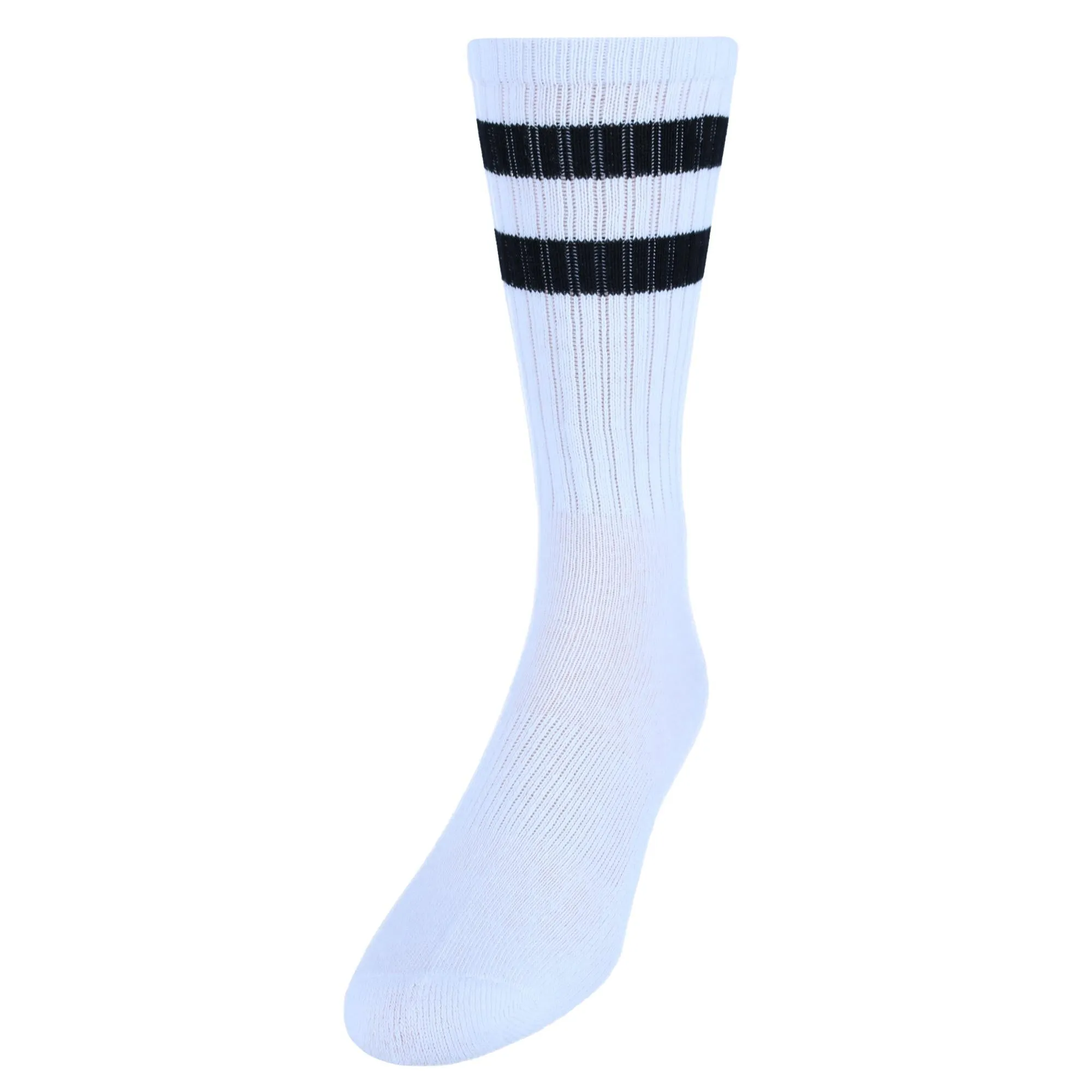 Herren-Crew-Streifensocken (3 Paar)