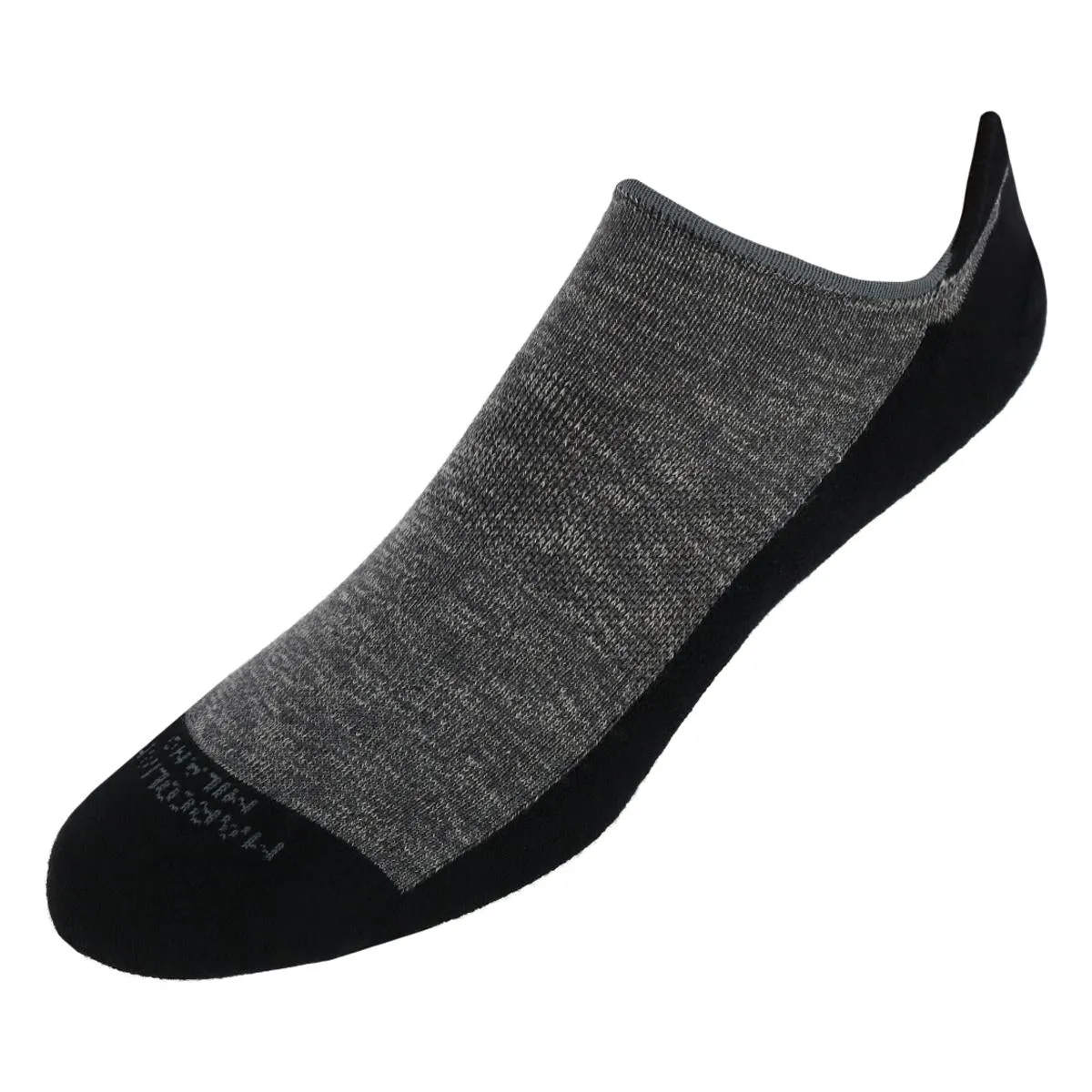 Herren gedämpfte zweifarbige unsichtbare Sneaker-Socken (1 Paar)