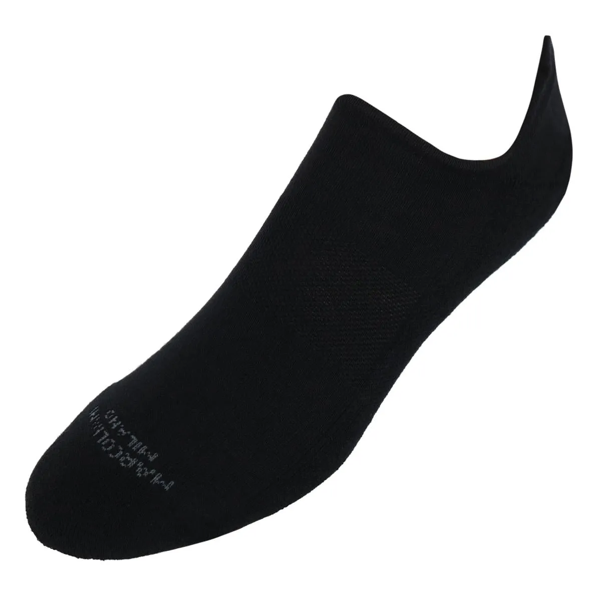 Herren gepolsterte einfarbige unsichtbare Sneaker-Socken (1 Paar)
