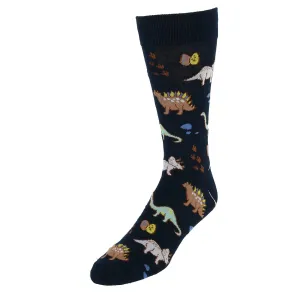 Herren-Socken mit Dinosaurier-Print