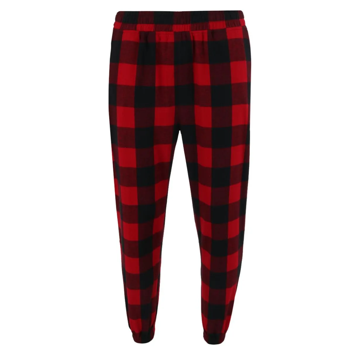 Herren Flanell Karo Jogginghose