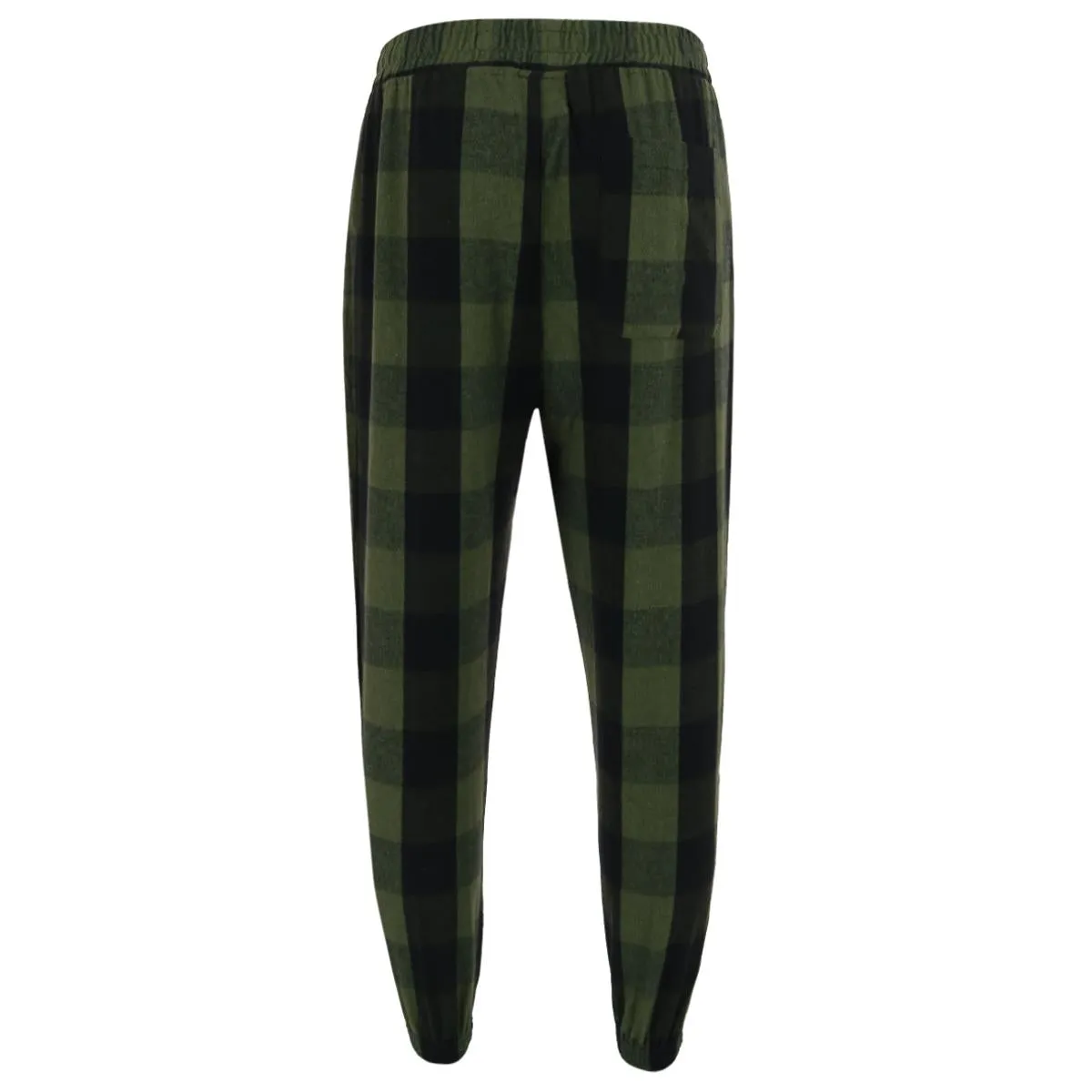 Herren Flanell Karo Jogginghose