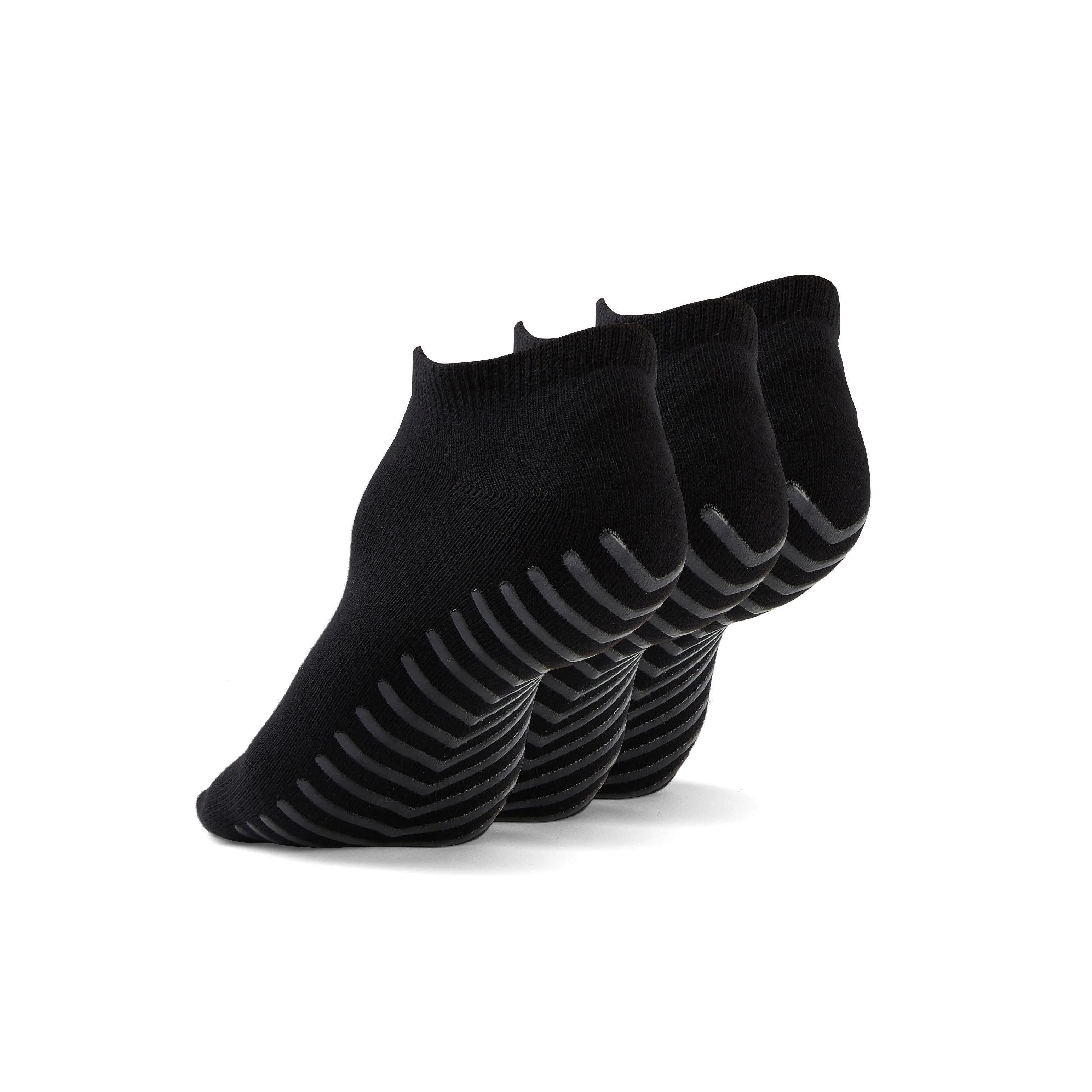 Herren Socken mit Grip, niedriger Ausschnitt (3er Pack)