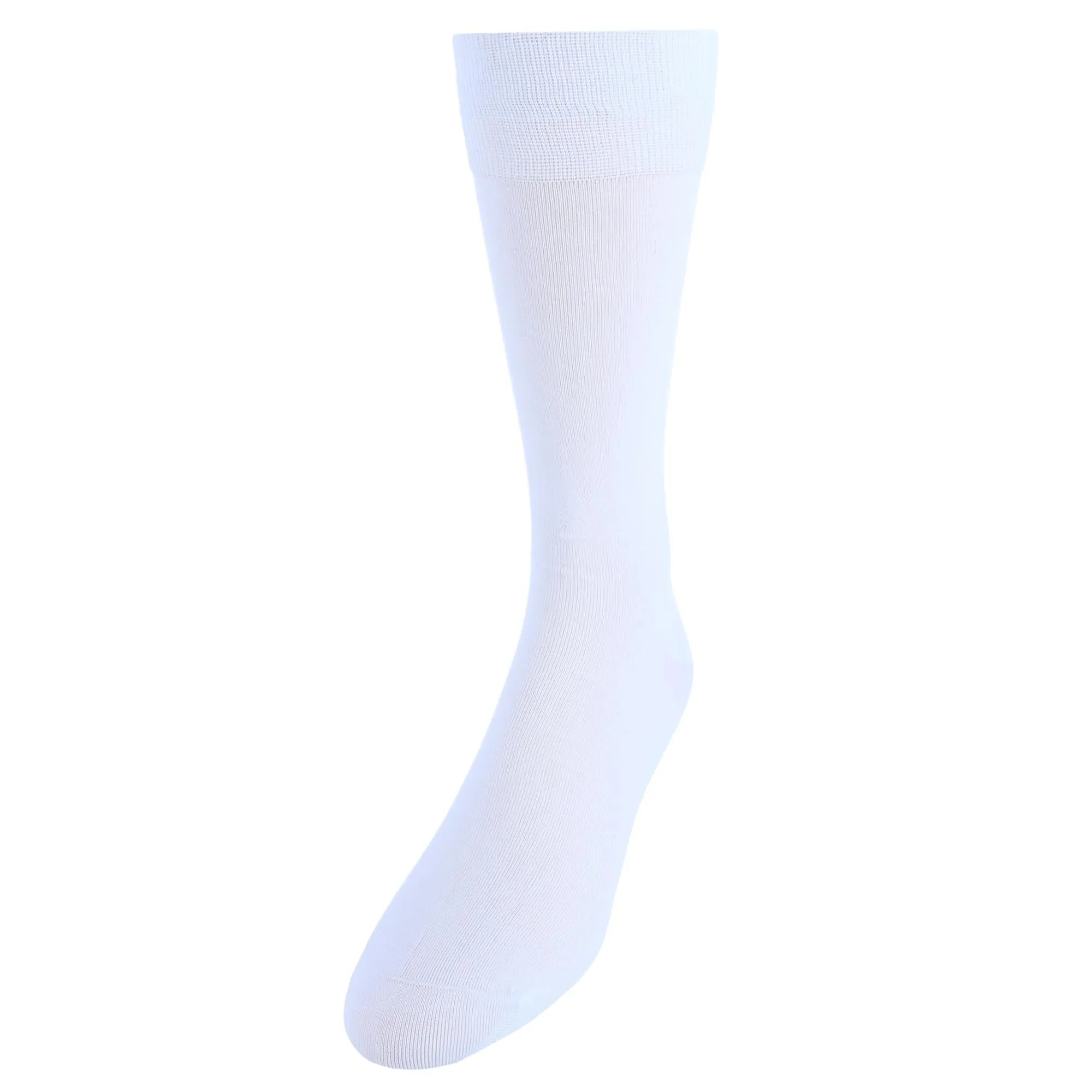 Herren Socken aus mercerisierter Baumwolle in Uni-Farbe