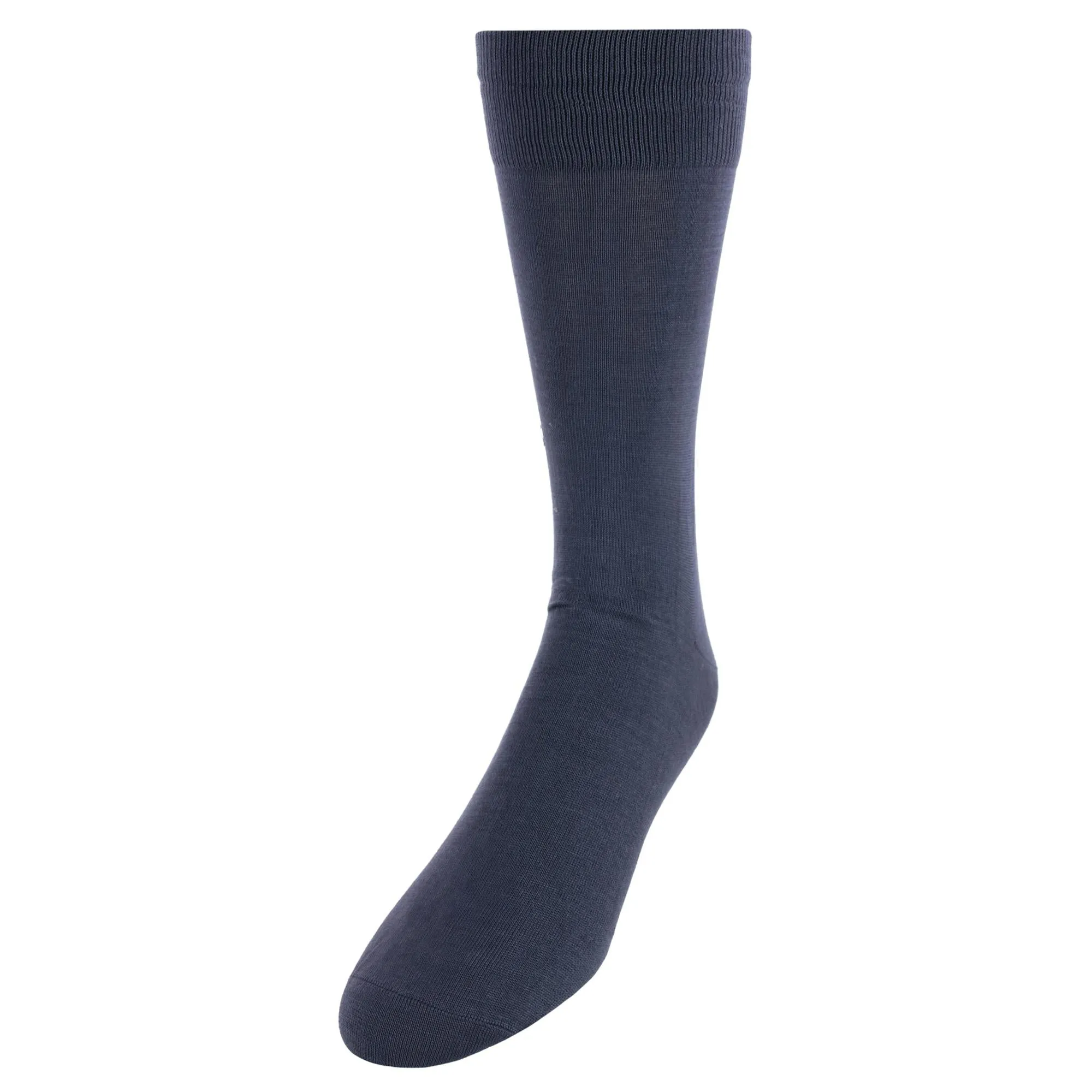 Herren Socken aus mercerisierter Baumwolle in Uni-Farbe