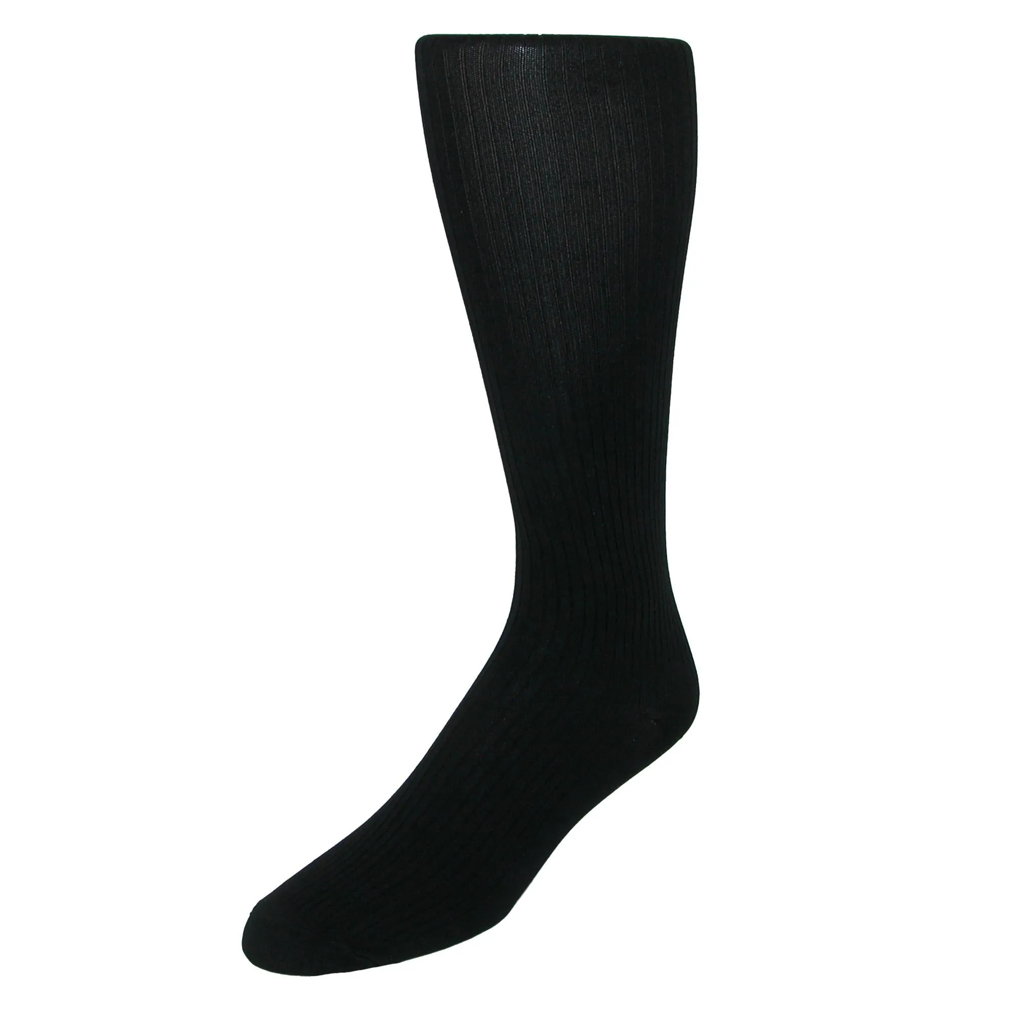 Herren Mikrofaser-Über-die-Wade-Socken (2 Paar Pack)