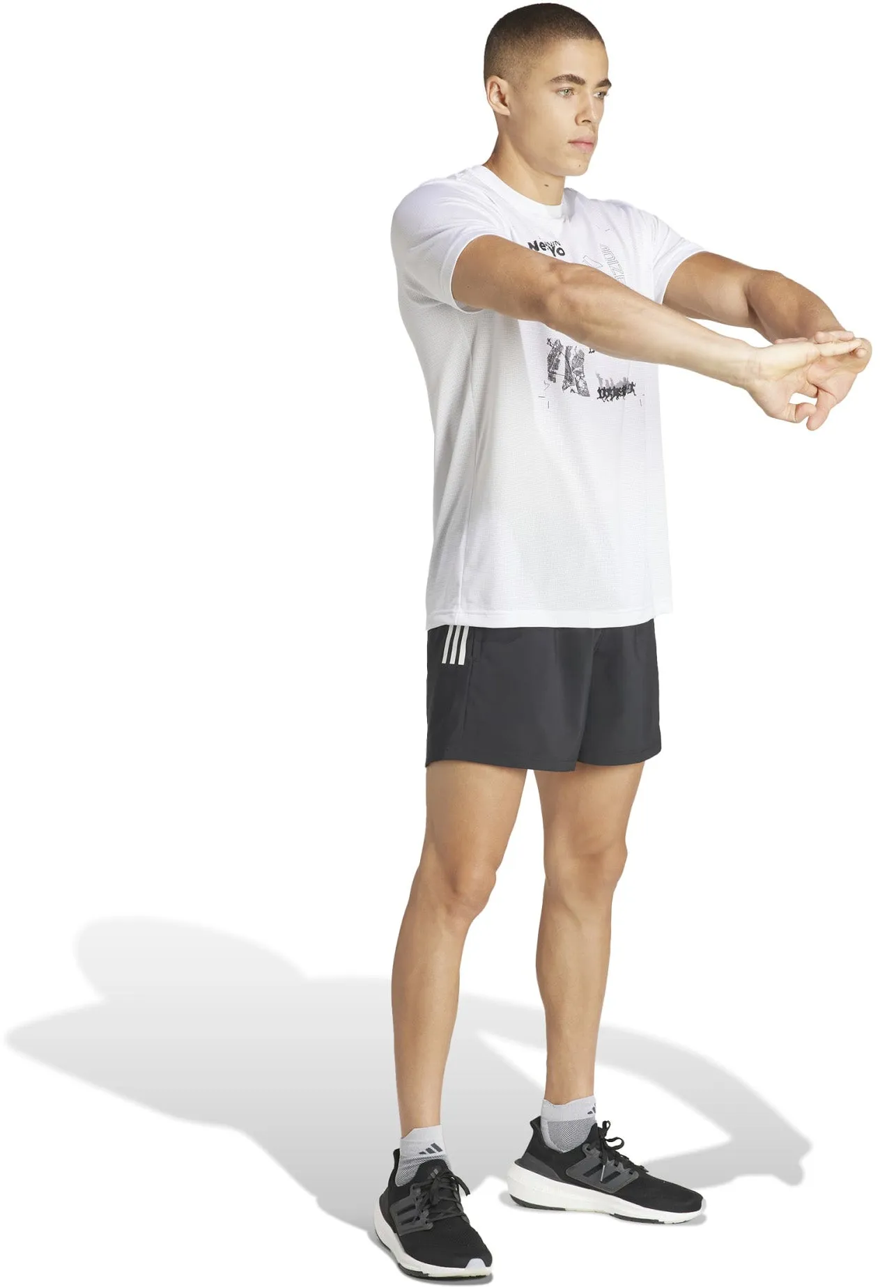 Men's Own The Run 7-Zoll-Shorts