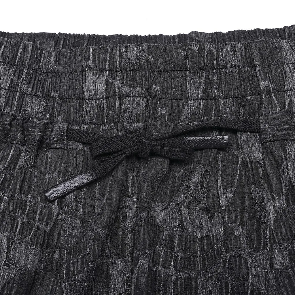 Herren Punk Streifen Baggy Hosen