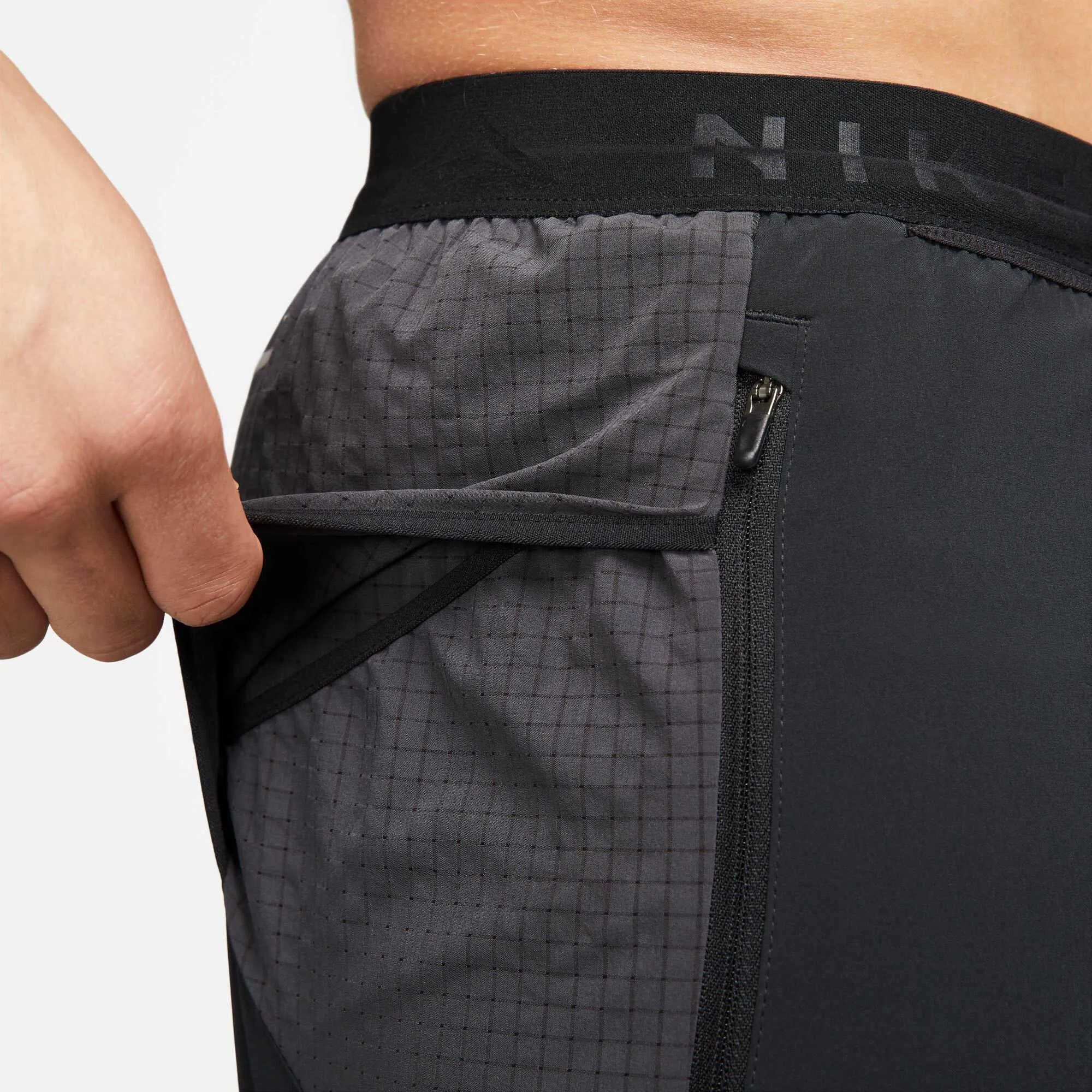 Herren Second Sunrise 5 Zoll Shorts mit Taschen und Bund