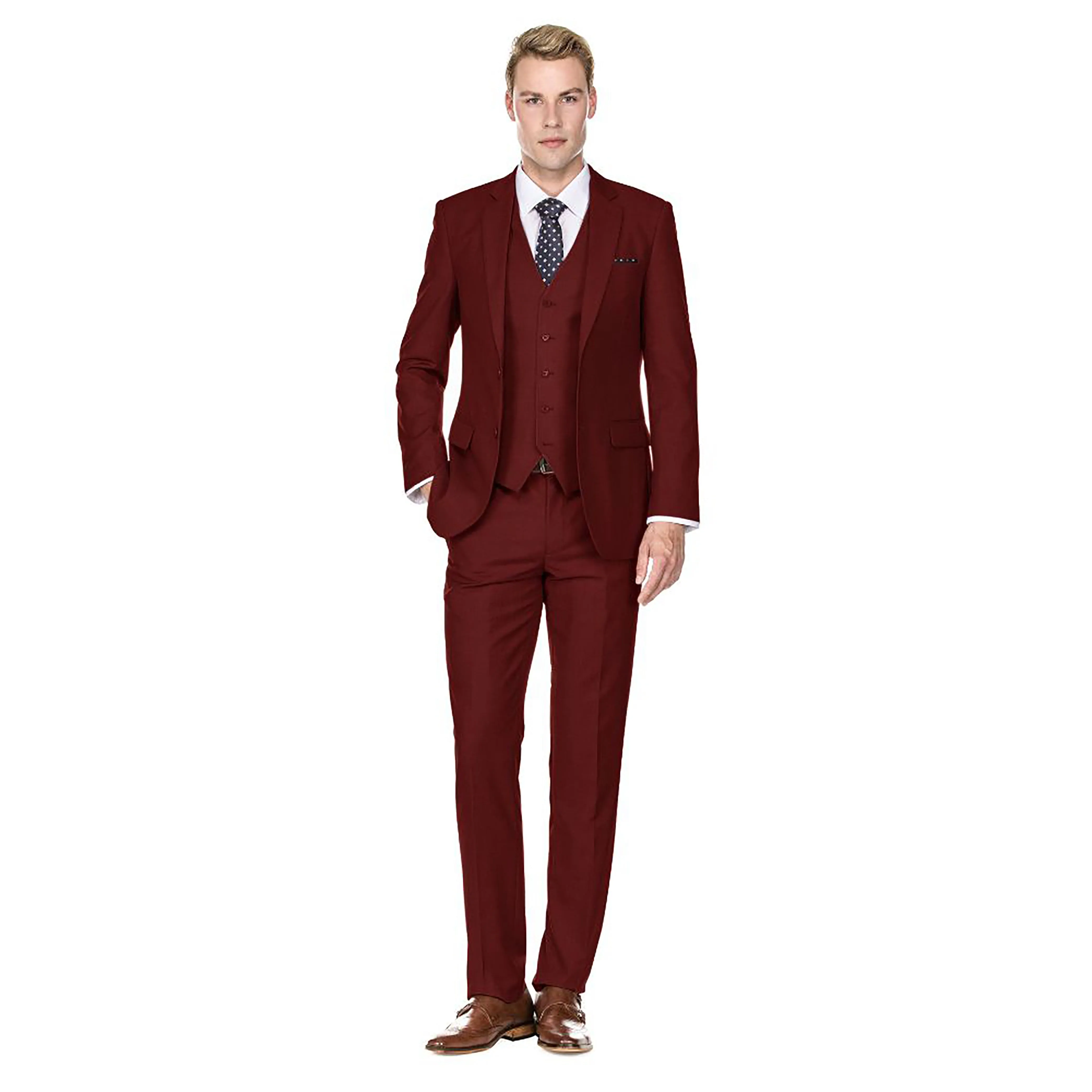 Herren Signature 3-teiliger Slim Fit Anzug