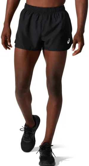 Herren-Silber Shorts mit Seitenschlitzen
