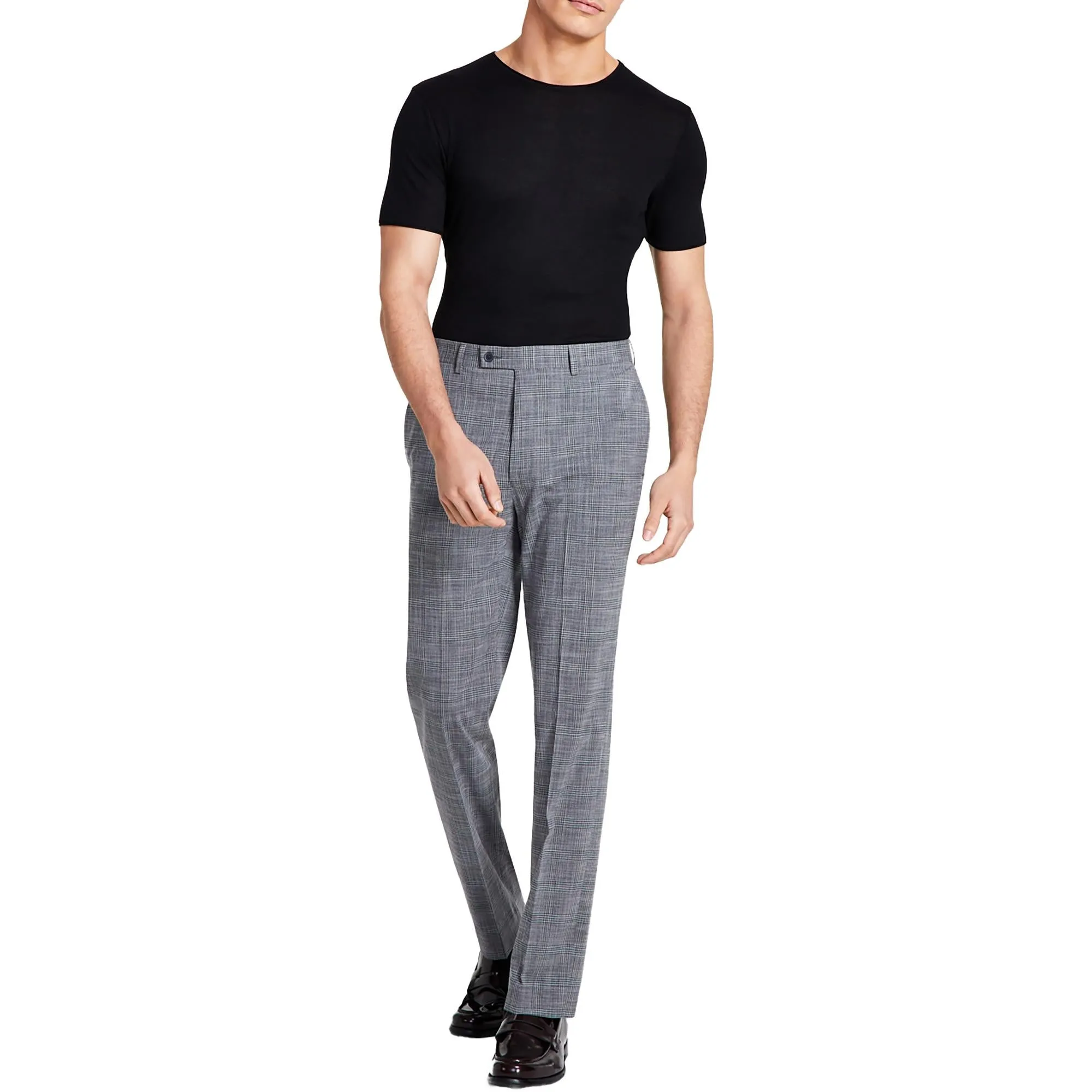 Herren Slim Fit Dresshose mit mittlerer Taillenhöhe