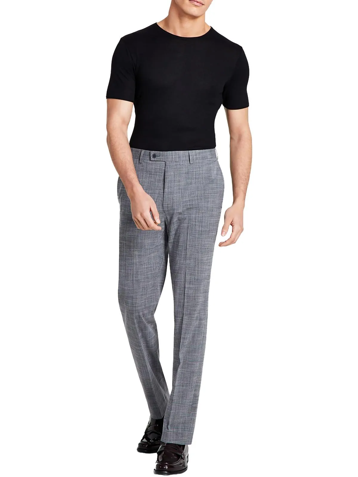 Herren Slim Fit Dresshose mit mittlerer Taillenhöhe