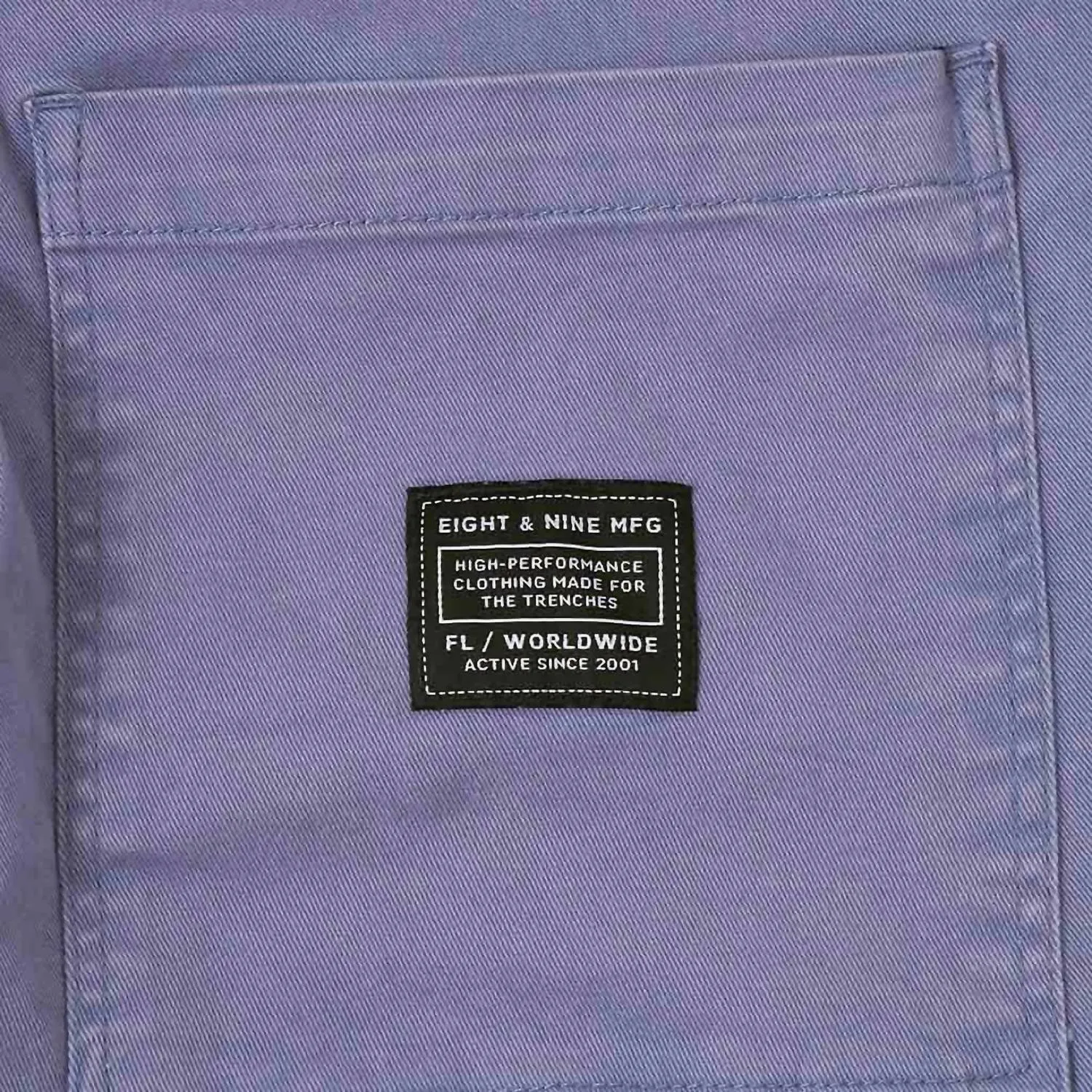 Herren Vintage Utility-Hose mit Trägern in Vintage-Blau