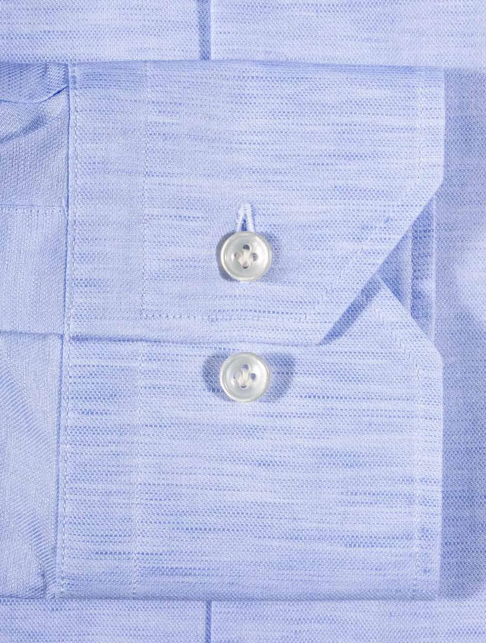 Mississippi Leinen-Mix Slim Fit Hemd Blau