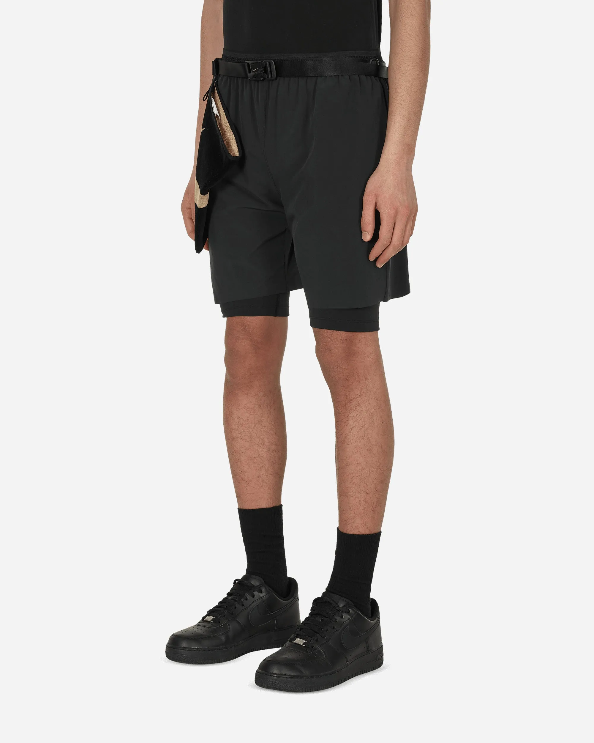 MMW Dri-FIT 3-in-1 Shorts Schwarz