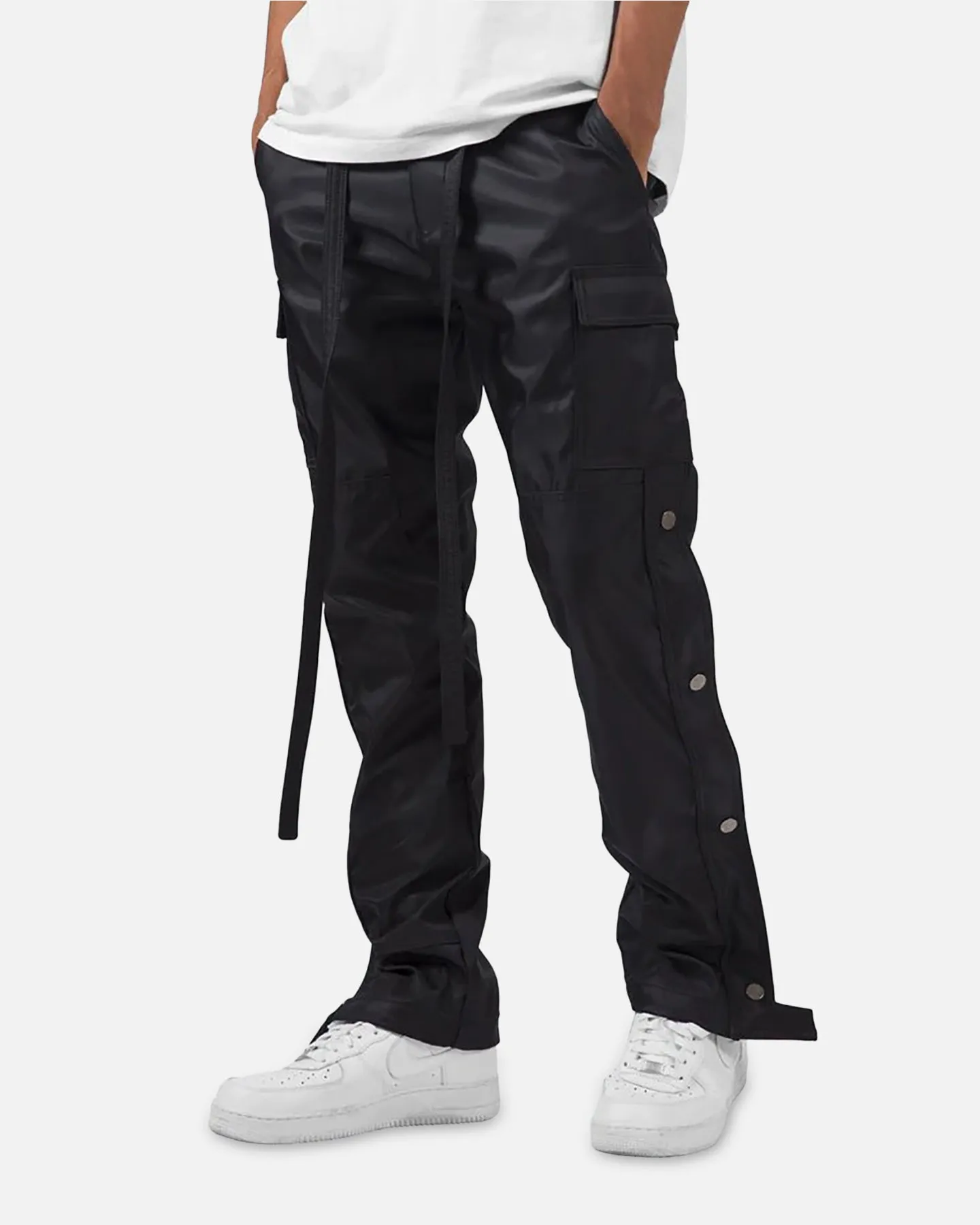 MNML Snap Zipper II Cargo Hose Schwarz