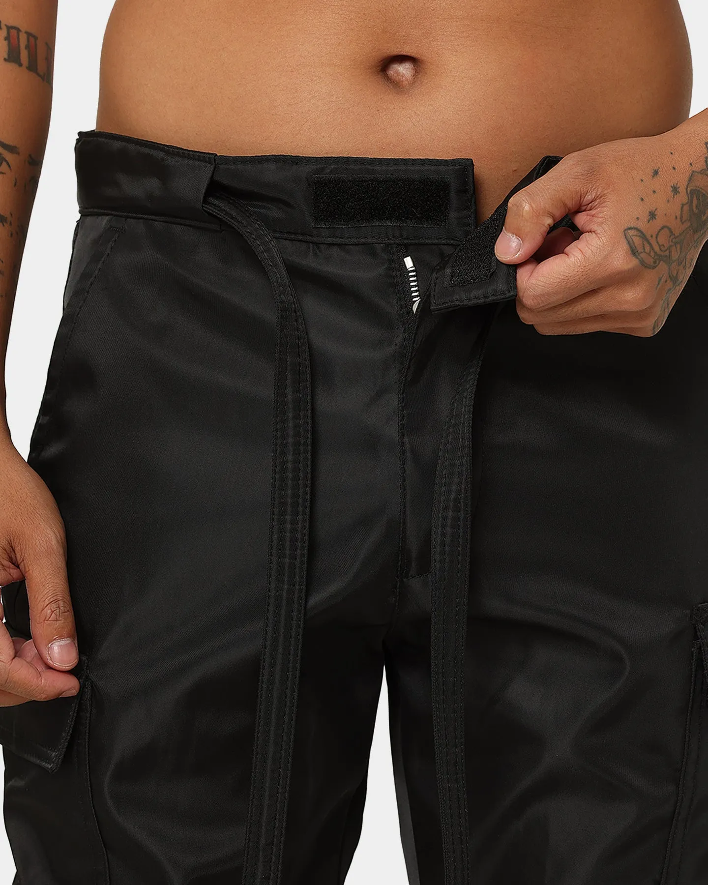 MNML Snap Zipper II Cargo Hose Schwarz