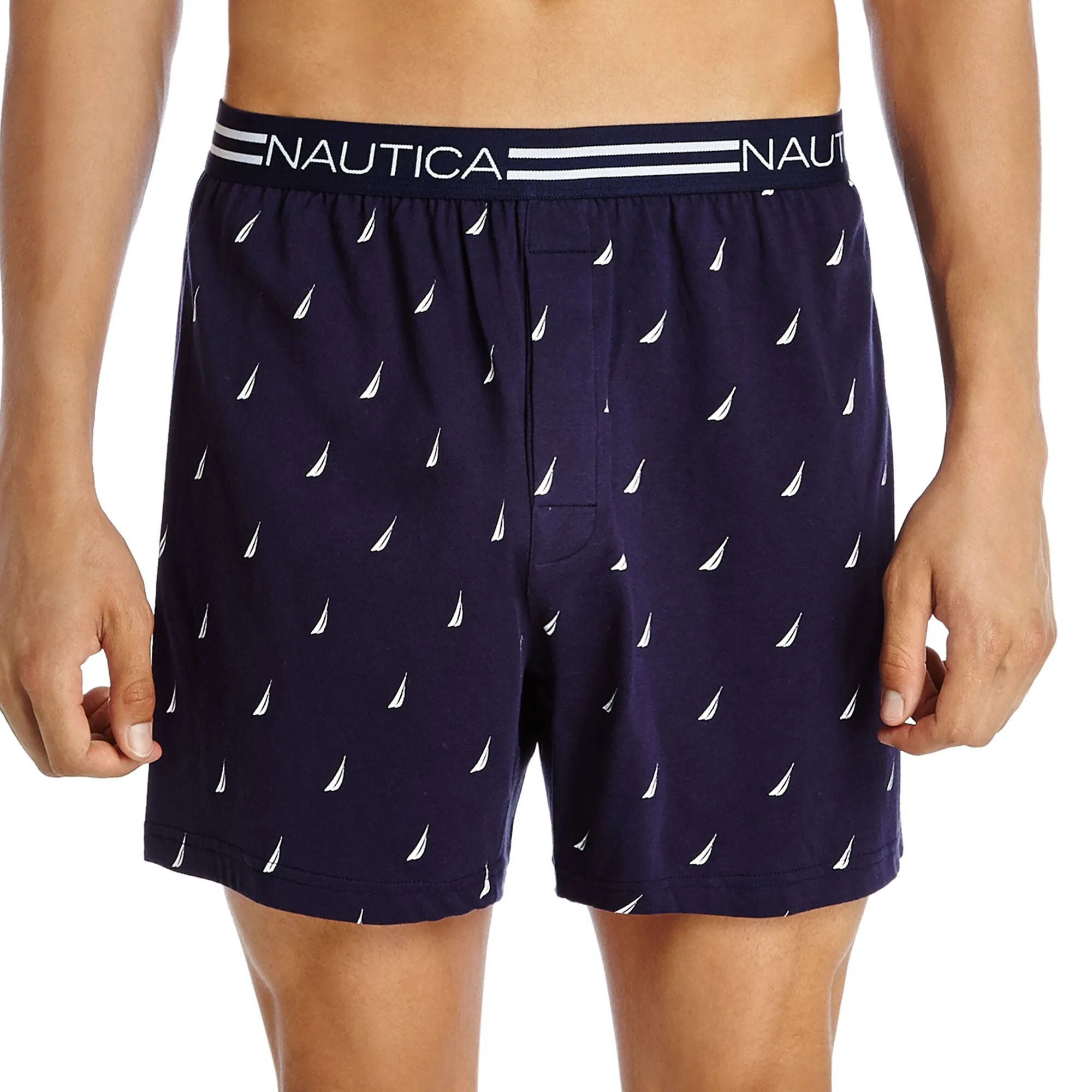 Nautica Herren Boxershorts aus Stretch-Jersey