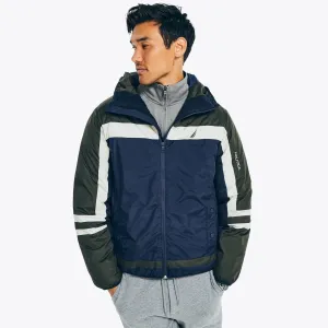 Nautica Herren nachhaltig gefertigte leichte Tempasphere Jacke Marineblau Nautica