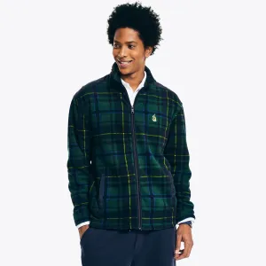 Nautica Herren nachhaltig gefertigte karierte Full-Zip Jacke Cosmic Fern Nautica