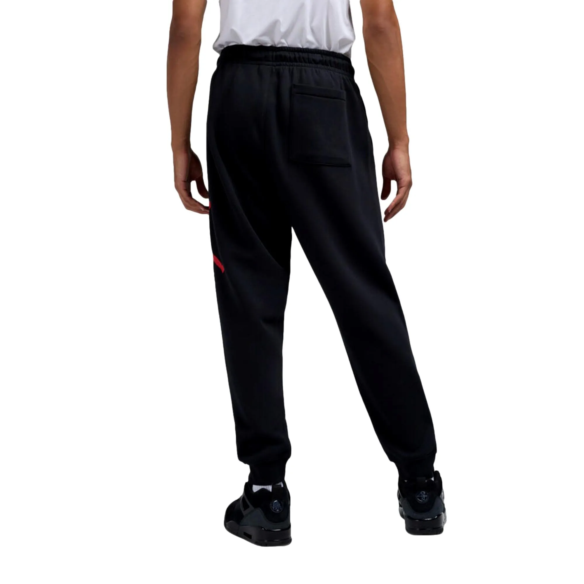 Nike Essential Fleece Baseline Hose Schwarz/Gymrot FD7345-013 Herren