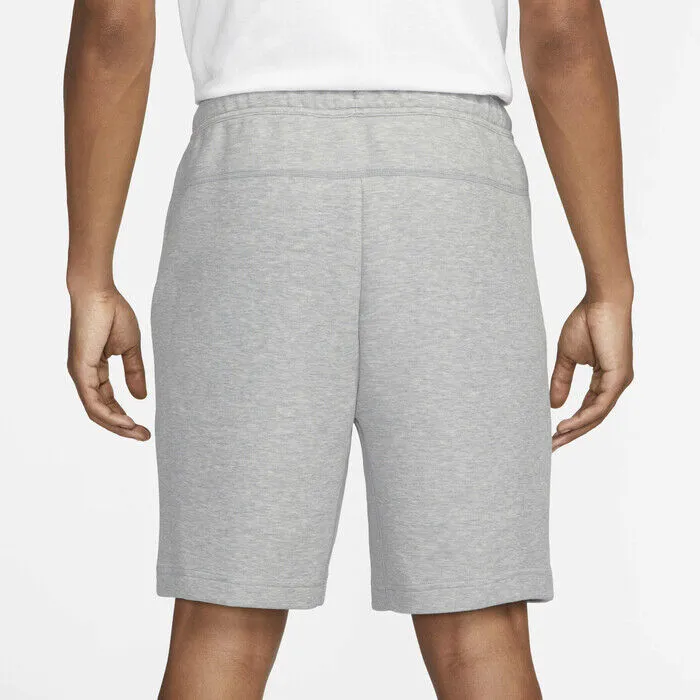 Nike Sportswear Tech Fleece Herrenshorts Größe - XL Dunkelgrau Meliert/Schwarz