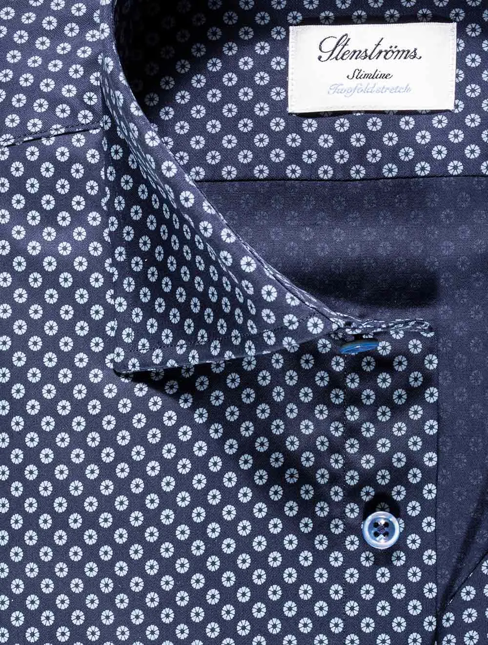 Pinwheel Slimline Hemd Marineblau