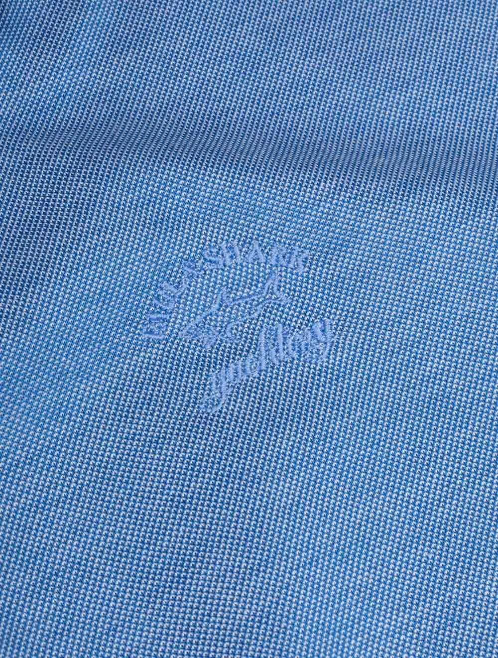 Piqu�� Tech Polo Blau