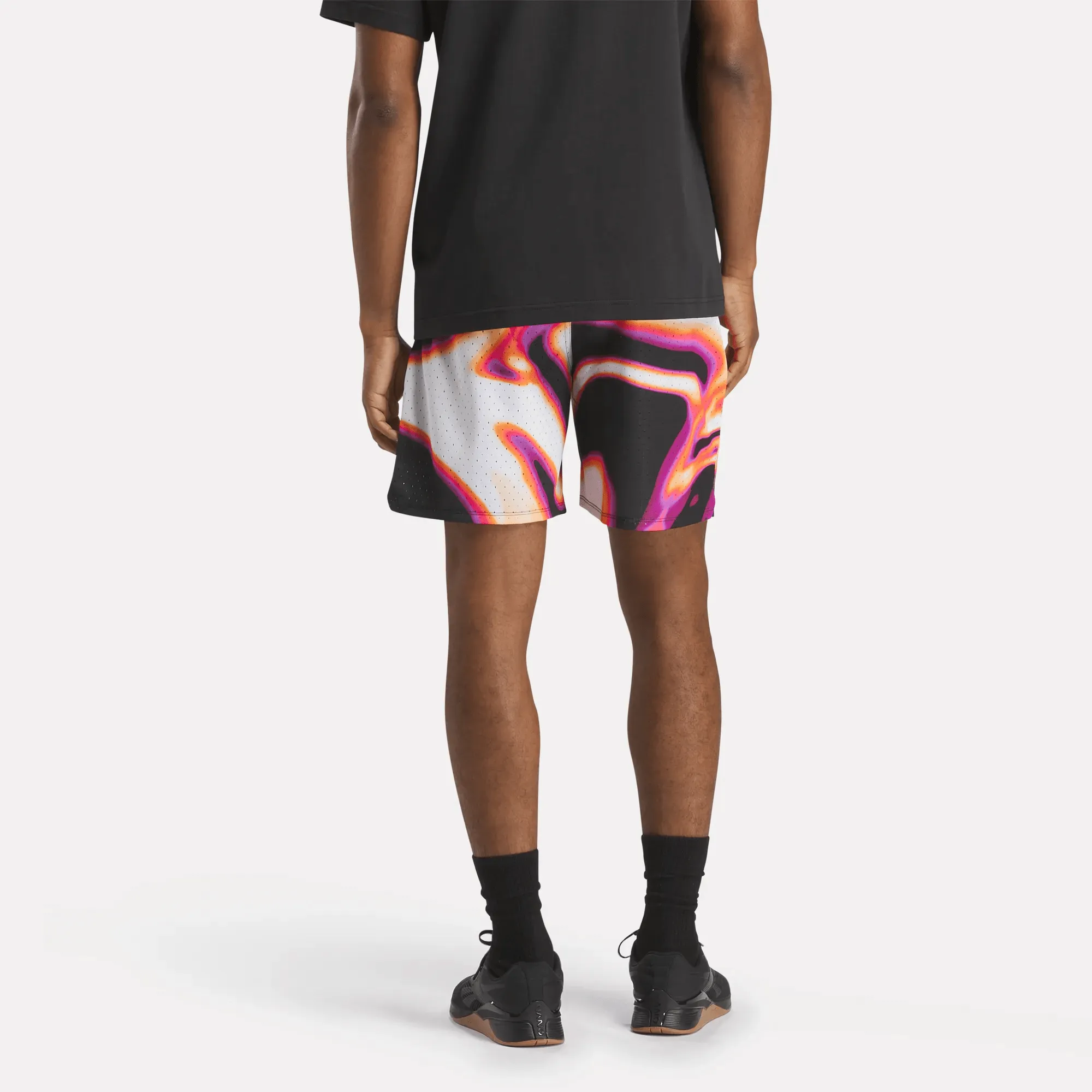 Reebok Bekleidung Herren Reebok Basketball Transition Short Aop