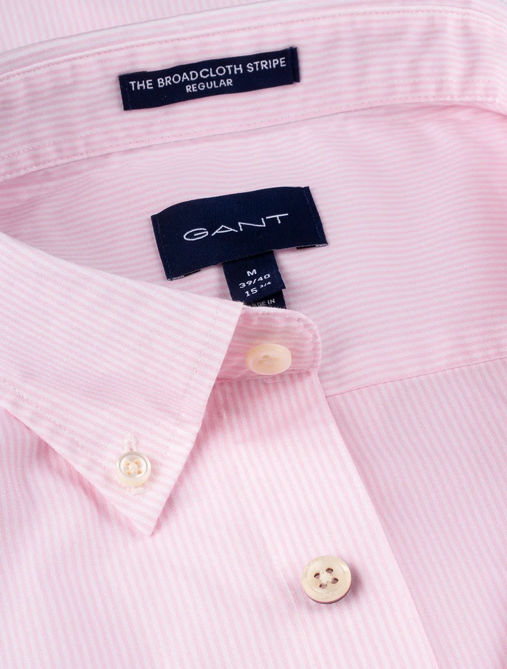 Regular Fit Broadcloth Banker Buttondown Kalifornien Rosa