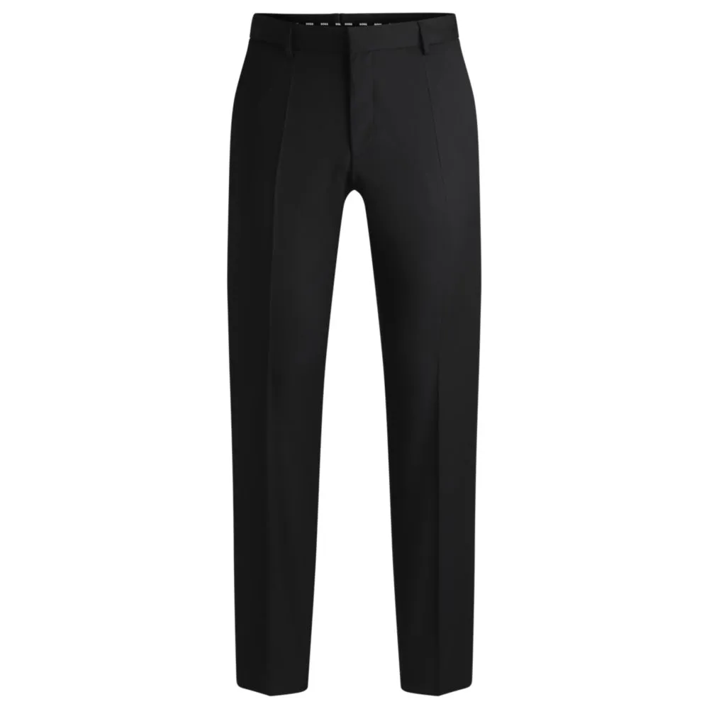 Regular-fit Hose aus Wollserge