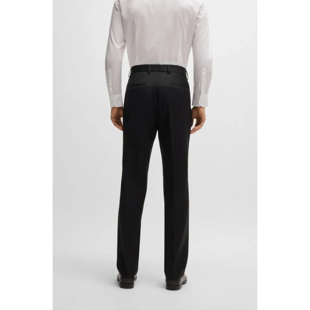 Regular-fit Hose aus Wollserge