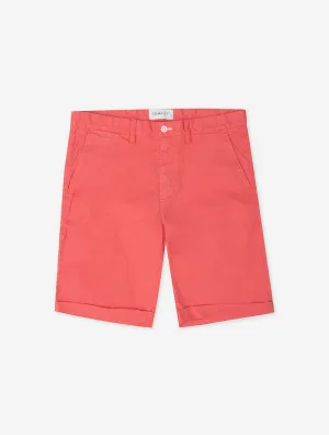 Reguläre Sonnenverblasste Shorts Sonnenuntergang Rosa