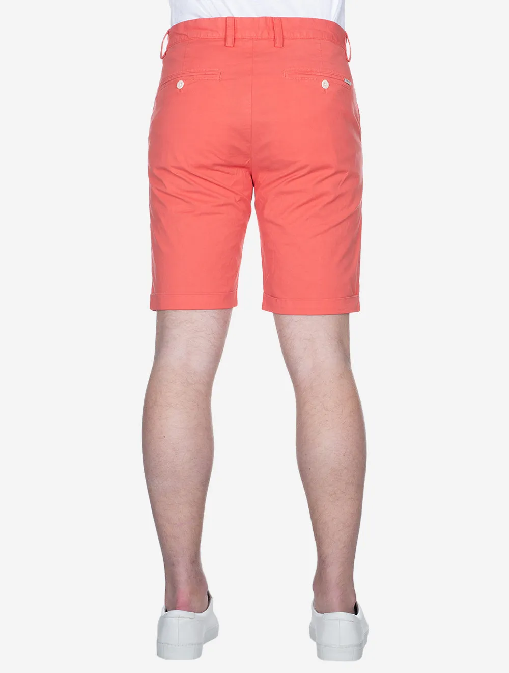 Reguläre Sonnenverblasste Shorts Sonnenuntergang Rosa