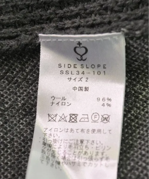 SIDE SLOPE Pullover