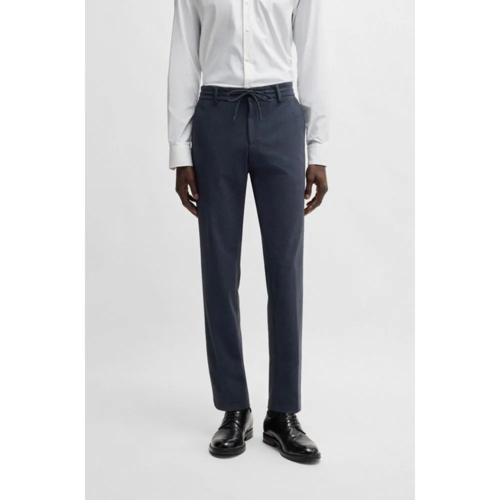 Slim-Fit-Hose aus mikrogeprägtem Performance-Stretch-Stoff