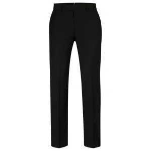 Slim-fit Hose aus reiner Wolle mit Stretch