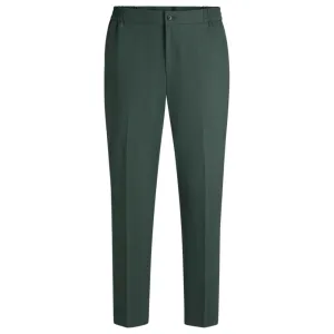 Slim-Fit-Hose in Wollpopeline
