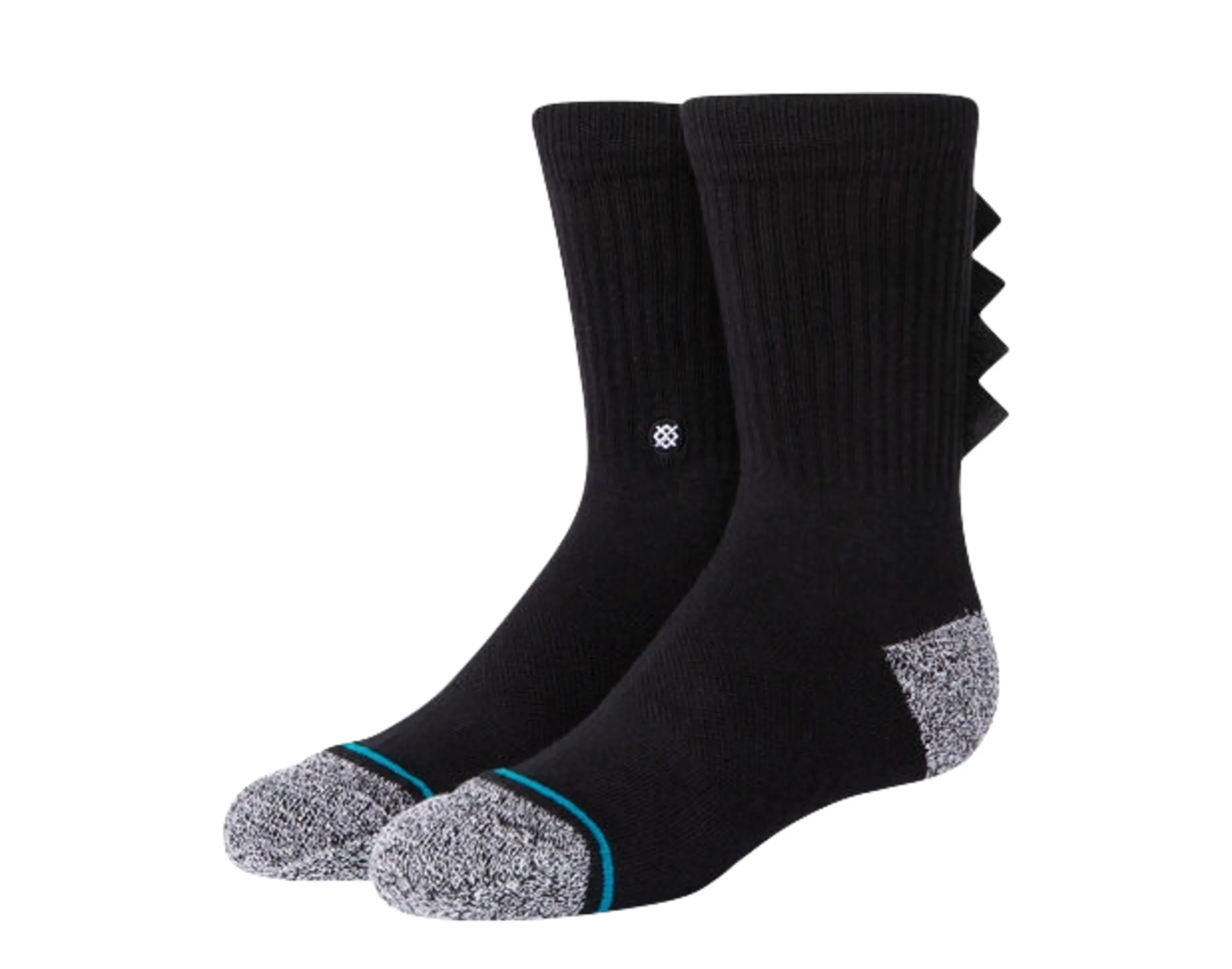 Stance Dino Tag Schwarz/Grau Kinder Crew Socken K556A21DIN-BLK