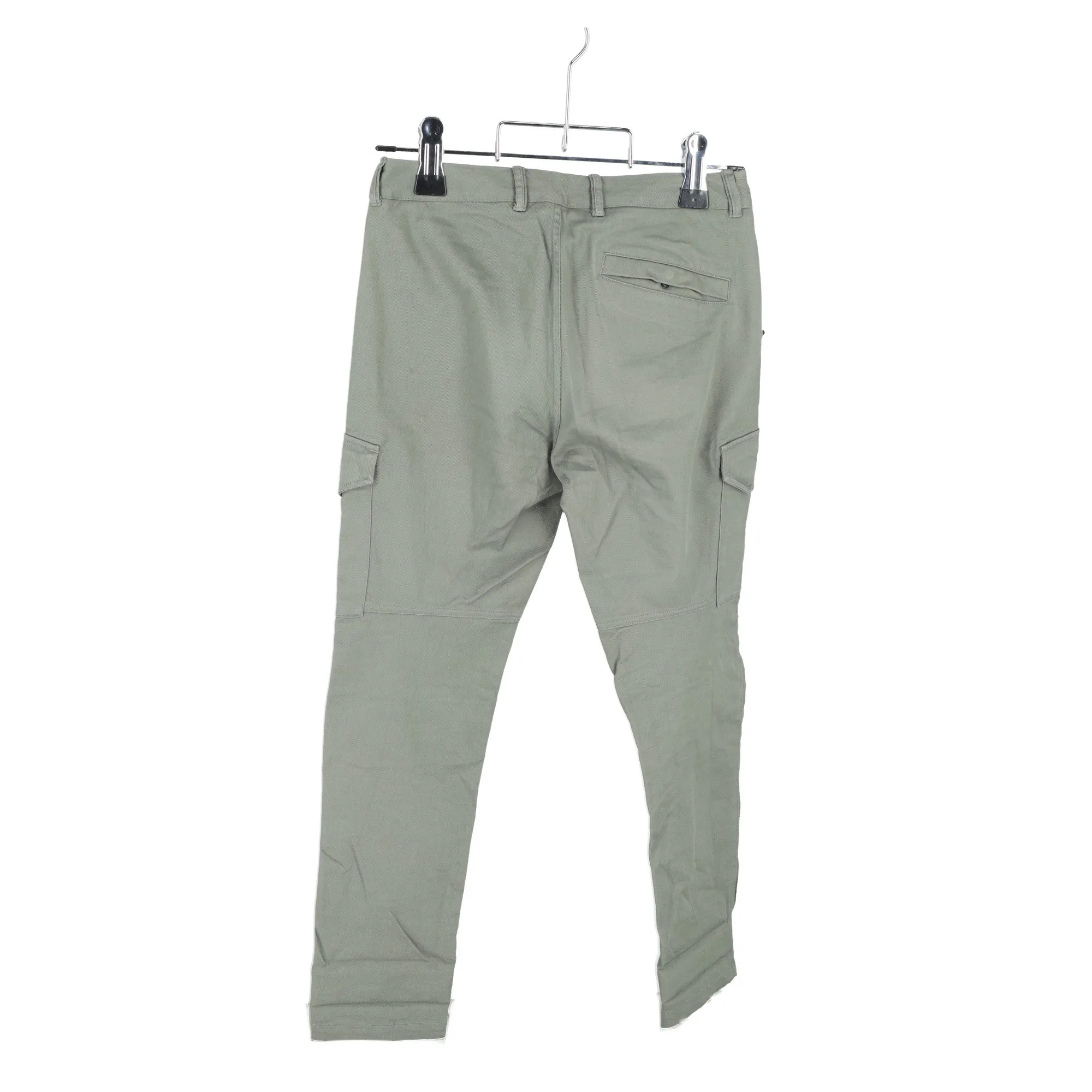 Stone Island Patch Logo Hose in Grün aus Baumwolle