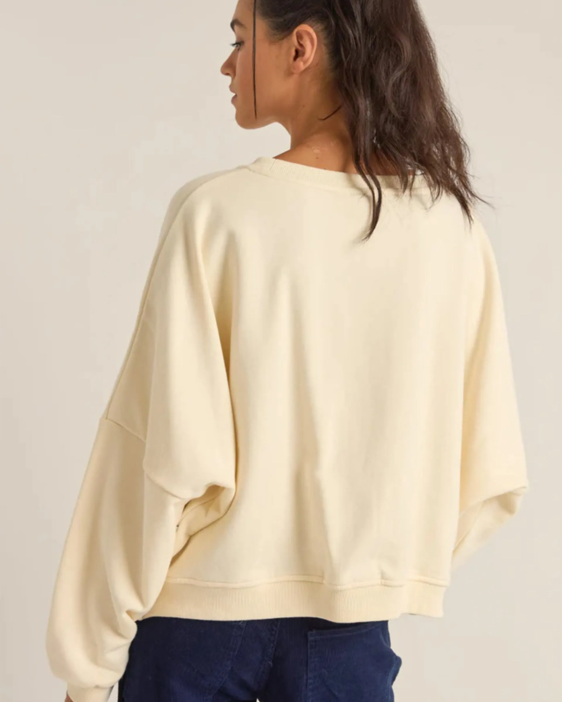 Sonnenverblasster lässiger Fleece