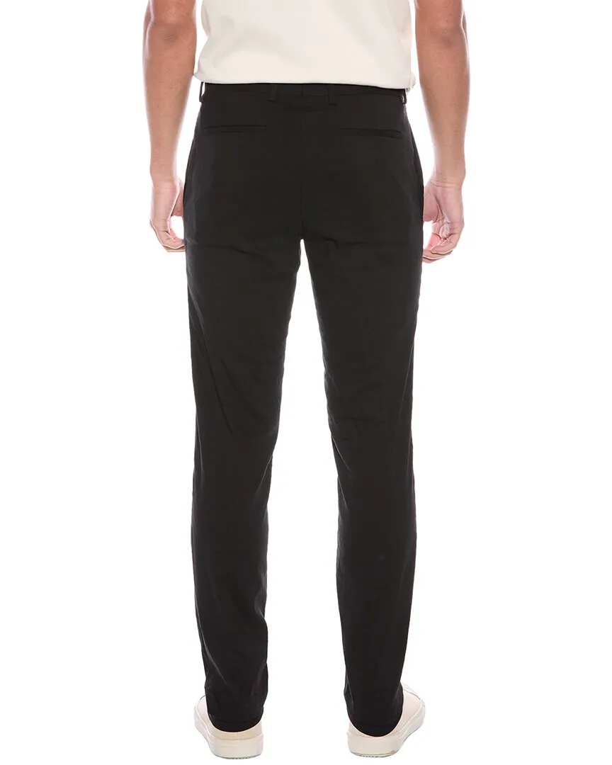 Theory Zaine Eco Crunch Leinen-Mix Hose