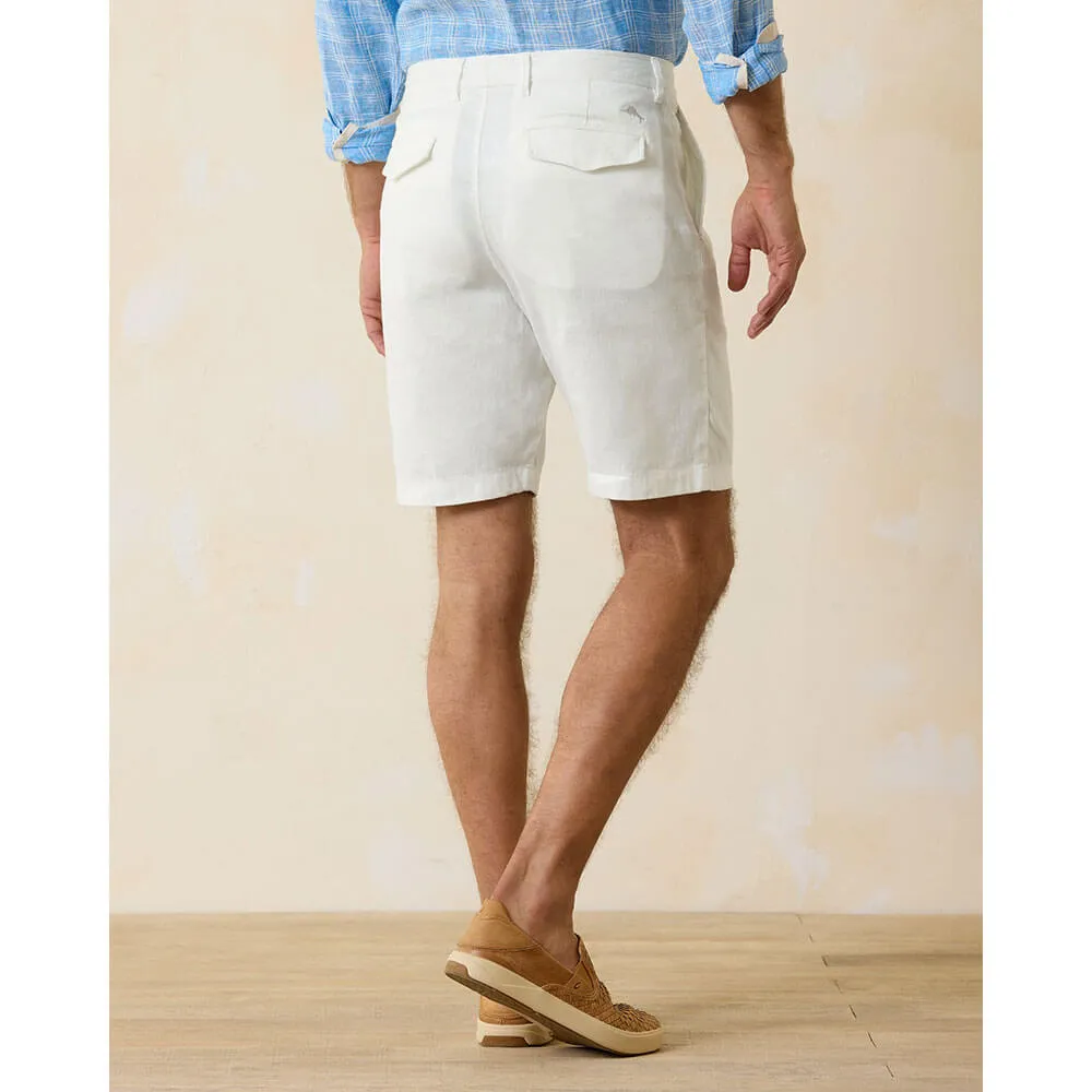 Tommy Bahama 10-Zoll Strand-Bundfaltenhose aus Leinen - Continental Herren Tommy Bahama