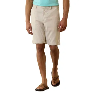 Tommy Bahama 10-Zoll Strand-Bundfaltenhose aus Leinen - Stein Khaki Herren Tommy Bahama
