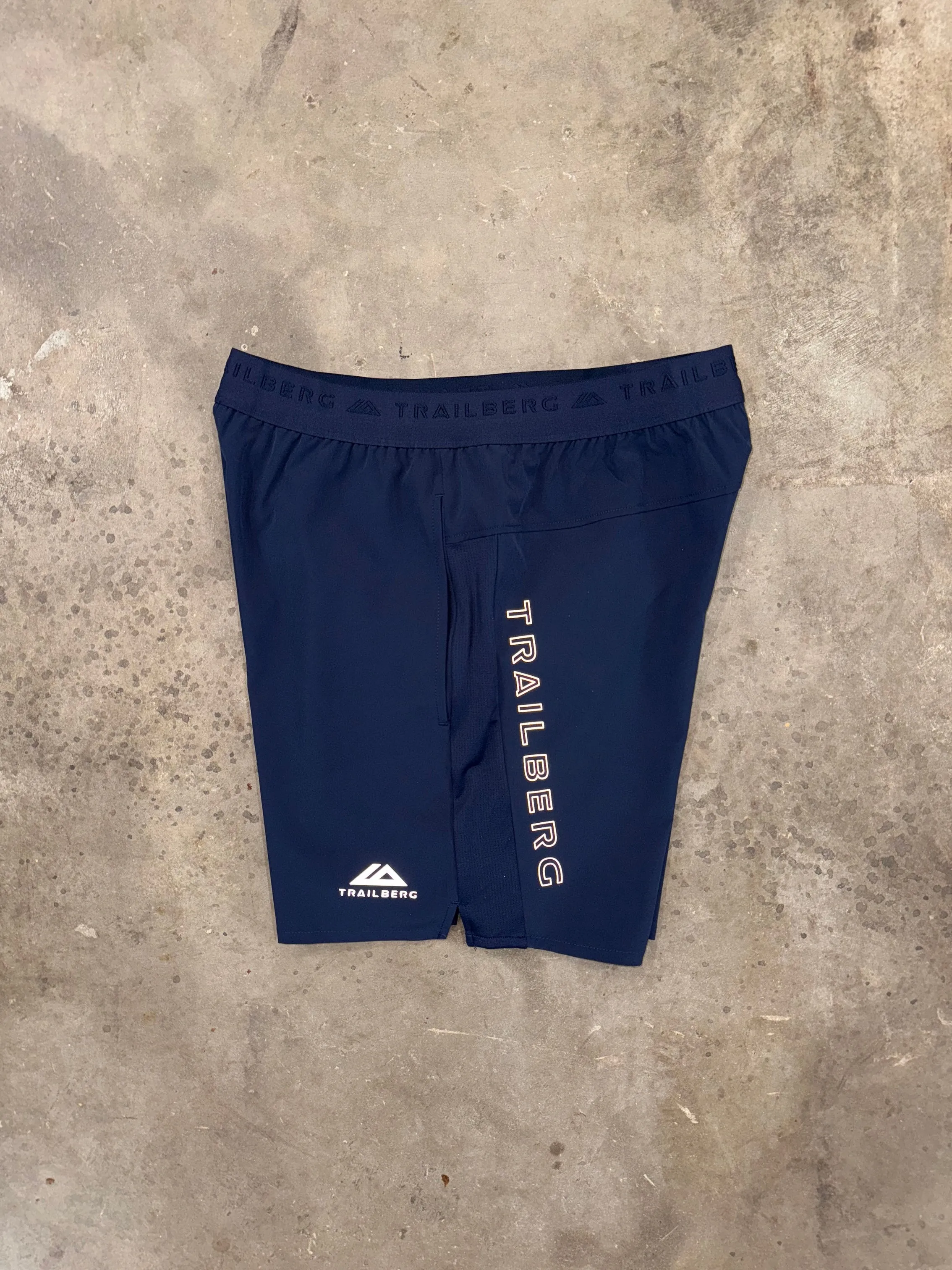 Trailberg Vertex Jacquard Short - Marineblau