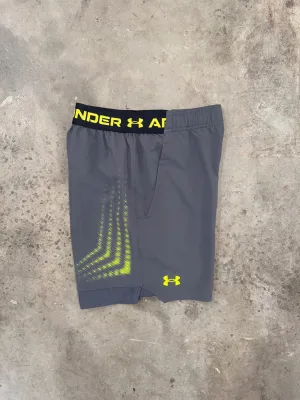 Under Armour Vanish Woven Graphic Short - Grau / Gelb